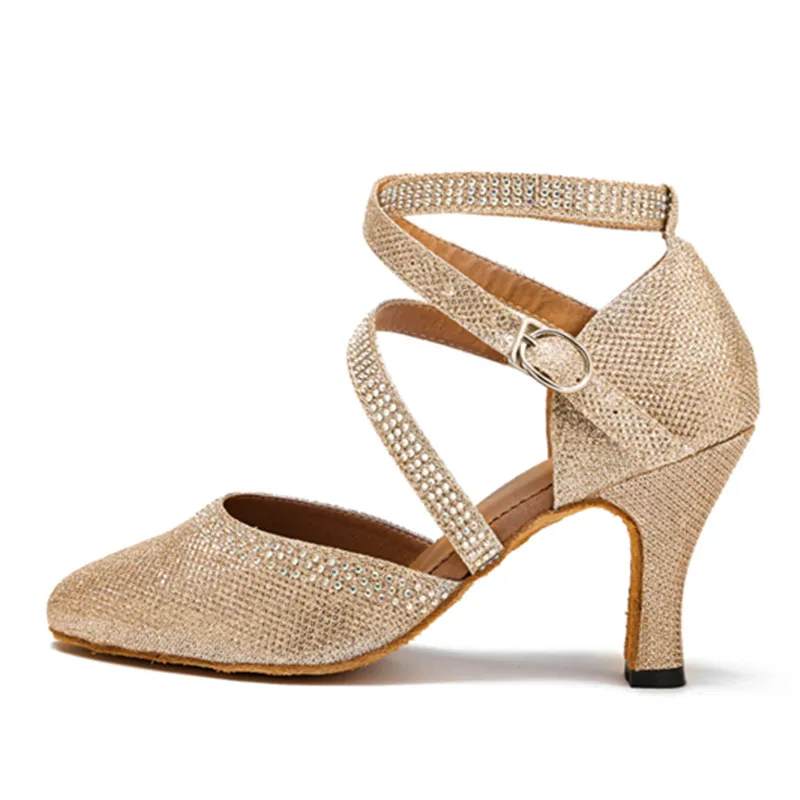 Women Latin Dance Shoes Salsa Shoes Social Party Shoes for Female Tango Samba Ballroom Dance Shoes Heel 7.5cm
Women Latin Dance Shoes Salsa Shoes Social Party Shoes for Female Tango Samba Ballroom Dance Shoes Heel 7.5cm