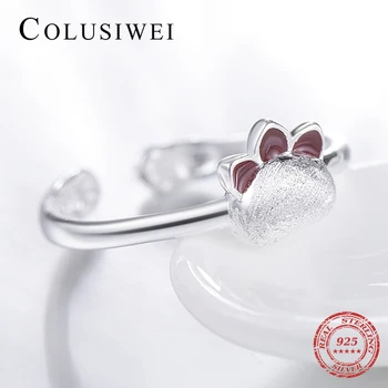 New Valentine Day Gift Red Enamel Adjustable Ring Red Enamel Fresh 100% 925 Sterling Silver Jewelry For Women Sterling Rings
New Valentine Day Gift Red Enamel Adjustable Ring Red Enamel Fresh 100% 925 Sterling Silver Jewelry For Women Sterling Rings