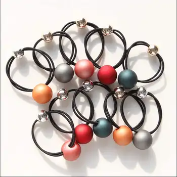 Korea style Scrub metal big beads hair rope ball rubber band hair ring hair accessories simple hair braiders
Korea style Scrub metal big beads hair rope ball rubber band hair ring hair accessories simple hair braiders