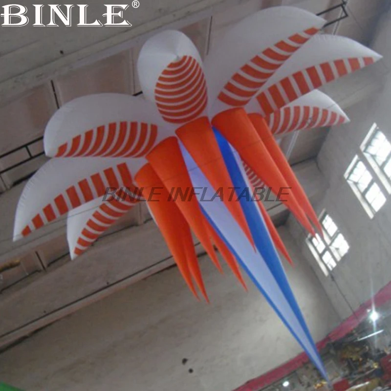 Customized multicolors 2mD hanging Giant Inflatable Flowers lighting artificial flowers for events
Customized multicolors 2mD hanging Giant Inflatable Flowers lighting artificial flowers for events