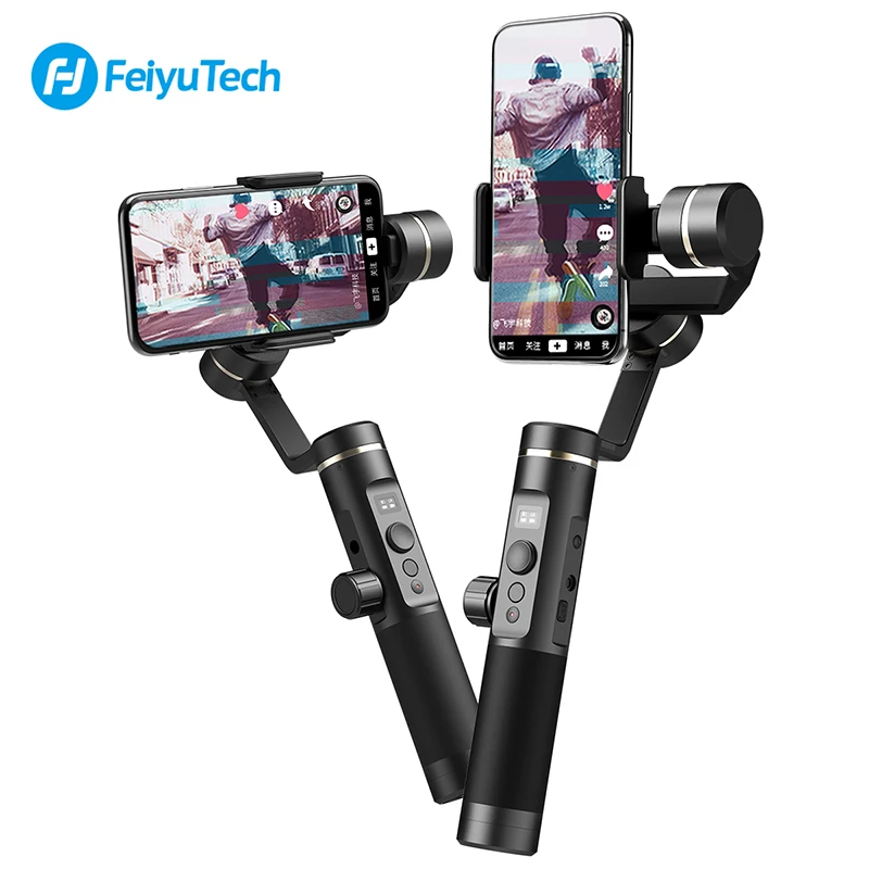 Feiyu Tech SPG 2 3-Axis Handheld Gimbal for Phone Portable Bluetooth Stabilizer for Gopro 7/6/5/4 iPhone XS 7 8 Samsung S8 S7 S9
Feiyu Tech SPG 2 3-Axis Handheld Gimbal for Phone Portable Bluetooth Stabilizer for Gopro 7/6/5/4 iPhone XS 7 8 Samsung S8 S7 S9