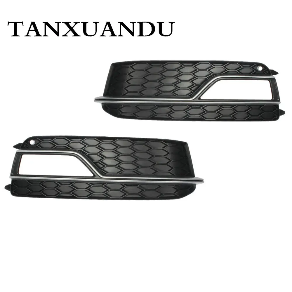 Chrome Trim Front Bumper Lower Fog Light Lamp Grill Grille Fit For AUDI A5 S-Line S5 2013-2017 8T0807681M 8T0807682M Highquality
Chrome Trim Front Bumper Lower Fog Light Lamp Grill Grille Fit For AUDI A5 S-Line S5 2013-2017 8T0807681M 8T0807682M Highquality