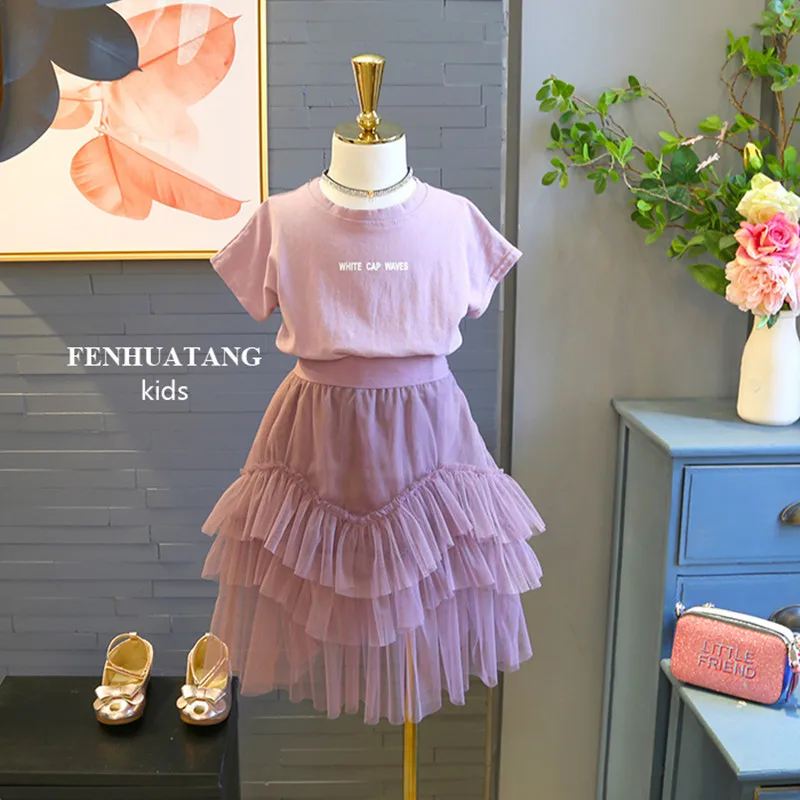 2pcs T-Shirt+Skirt Fashion Baby Girl Clothes Set Girls Pettiskirt Tutu Skirt Set Rosettes Top Princess Birthday Girls Set
2pcs T-Shirt+Skirt Fashion Baby Girl Clothes Set Girls Pettiskirt Tutu Skirt Set Rosettes Top Princess Birthday Girls Set