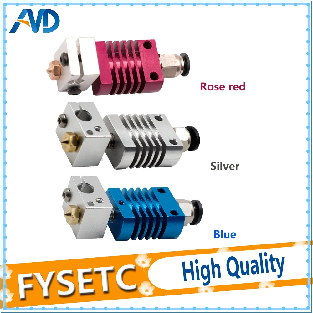 1set J-head Hotend Bowden Extrusion Head Kit Red/Blue/Silver Extruder Kit For CREALITY CR-8/CR-10 Ender-3 1.75mm Nozzle 0.4mm
1set J-head Hotend Bowden Extrusion Head Kit Red/Blue/Silver Extruder Kit For CREALITY CR-8/CR-10 Ender-3 1.75mm Nozzle 0.4mm