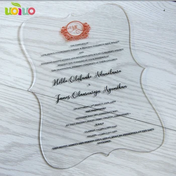 Acrylic wedding invitation plexiglass transparent,custom acrylic wedding invitation card
Acrylic wedding invitation plexiglass transparent,custom acrylic wedding invitation card