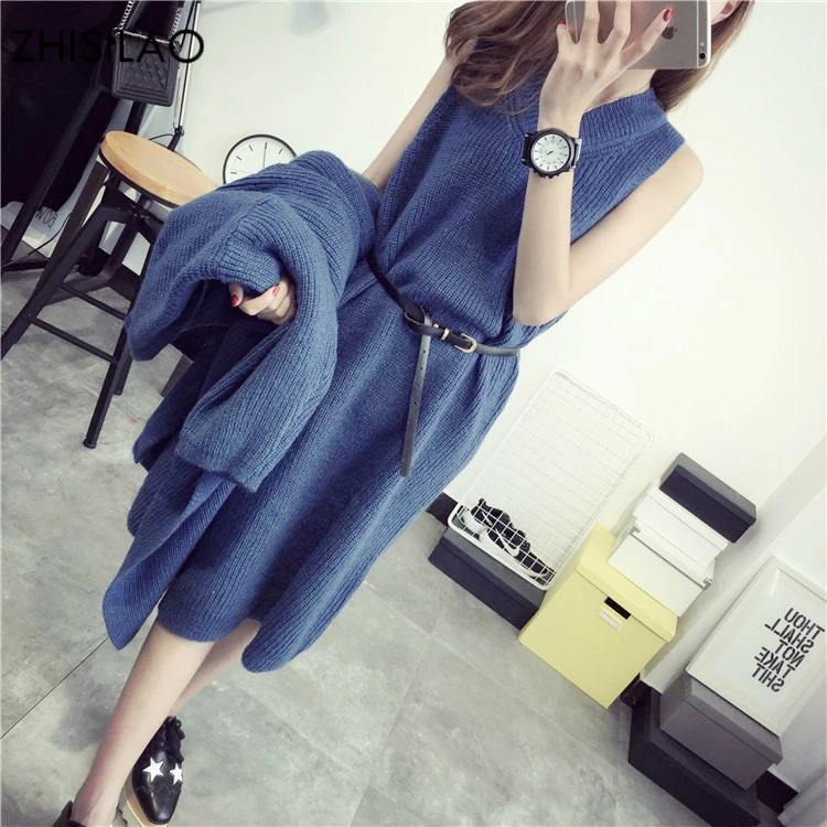 ZHISILAO 2018 Spring Woman Tracksuit Woman Sets 2 Piece Set Woman Dress Knitted Sweater Pullover Sweaters Bodycon Dress Party
ZHISILAO 2018 Spring Woman Tracksuit Woman Sets 2 Piece Set Woman Dress Knitted Sweater Pullover Sweaters Bodycon Dress Party