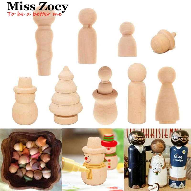 WD216, Unfinished Peg Wooden Dolls Wooden Family/Snowman/Christmas Tree/Acorn Turnings-Paint/Stain/Crafts-Waldorf Toy DIY Beads
WD216, Unfinished Peg Wooden Dolls Wooden Family/Snowman/Christmas Tree/Acorn Turnings-Paint/Stain/Crafts-Waldorf Toy DIY Beads