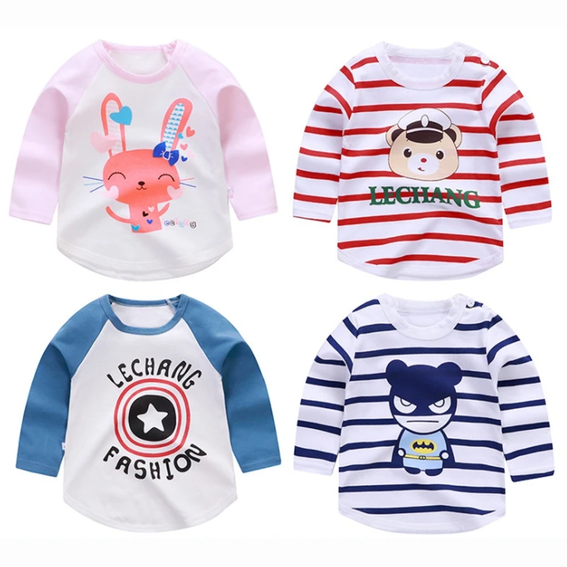 Autumn Infant Baby Boys Clothes Boys Girls Cartoon Cotton T Shirts Children Printed Tees Boys Long Sleeve T Shirts Kids Tops
Autumn Infant Baby Boys Clothes Boys Girls Cartoon Cotton T Shirts Children Printed Tees Boys Long Sleeve T Shirts Kids Tops