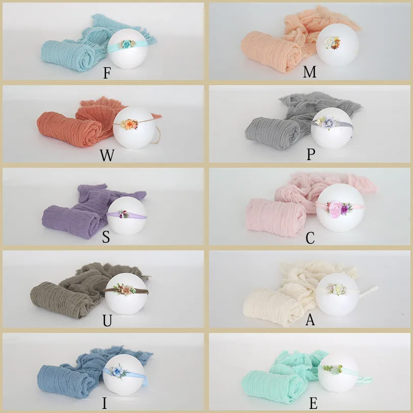90x180cm Gauze Wrap Floral Headband Prop Hand Dyed Cheesecloth Wrap Baby Swaddle Blanket Layer Flower Tieback Photo Shoot Prop
90x180cm Gauze Wrap Floral Headband Prop Hand Dyed Cheesecloth Wrap Baby Swaddle Blanket Layer Flower Tieback Photo Shoot Prop