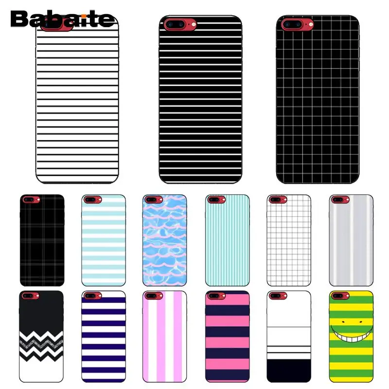 Babaite Colorful stripes black and white Soft Silicone black Phone Case for iPhone 6S 6plus 7 7plus 8 8Plus X Xs MAX 5 5S XR
Babaite Colorful stripes black and white Soft Silicone black Phone Case for iPhone 6S 6plus 7 7plus 8 8Plus X Xs MAX 5 5S XR