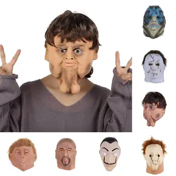 Festival Party Supplies Halloween Latex Mask Horrifying Mask Latex Mask With Hat For Masquerade Halloween Costume Bar Realistic
Festival Party Supplies Halloween Latex Mask Horrifying Mask Latex Mask With Hat For Masquerade Halloween Costume Bar Realistic