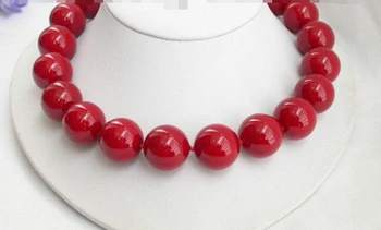 16mm round red south sea shell pearls necklace Factory Wholesale price 18inch real Women Fine for lady jewelry
16mm round red south sea shell pearls necklace Factory Wholesale price 18inch real Women Fine for lady jewelry