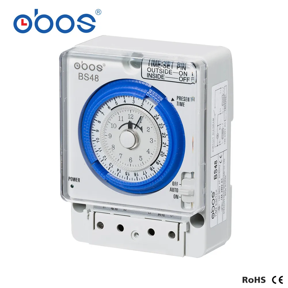 power failure memory AC100-240V timer mechanical din rail time switch with 96 times off /on time set range 15 min
power failure memory AC100-240V timer mechanical din rail time switch with 96 times off /on time set range 15 min