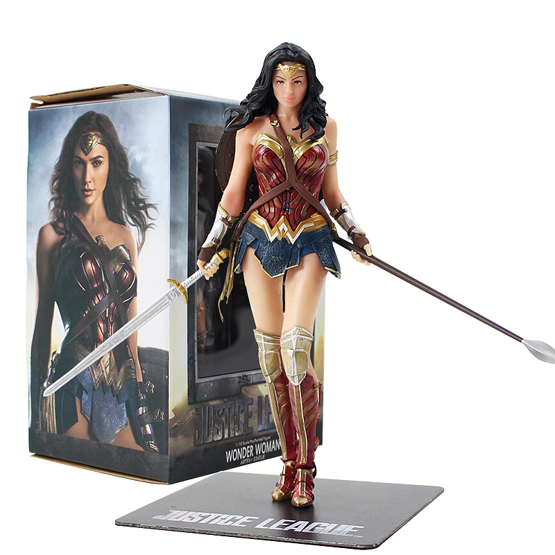 17cm Justice League Wonder Woman ARTFX + STATUE 1/10 Scale Pre-Painted Figure PVC Collectible Model Toy Doll Kids Gift
17cm Justice League Wonder Woman ARTFX + STATUE 1/10 Scale Pre-Painted Figure PVC Collectible Model Toy Doll Kids Gift