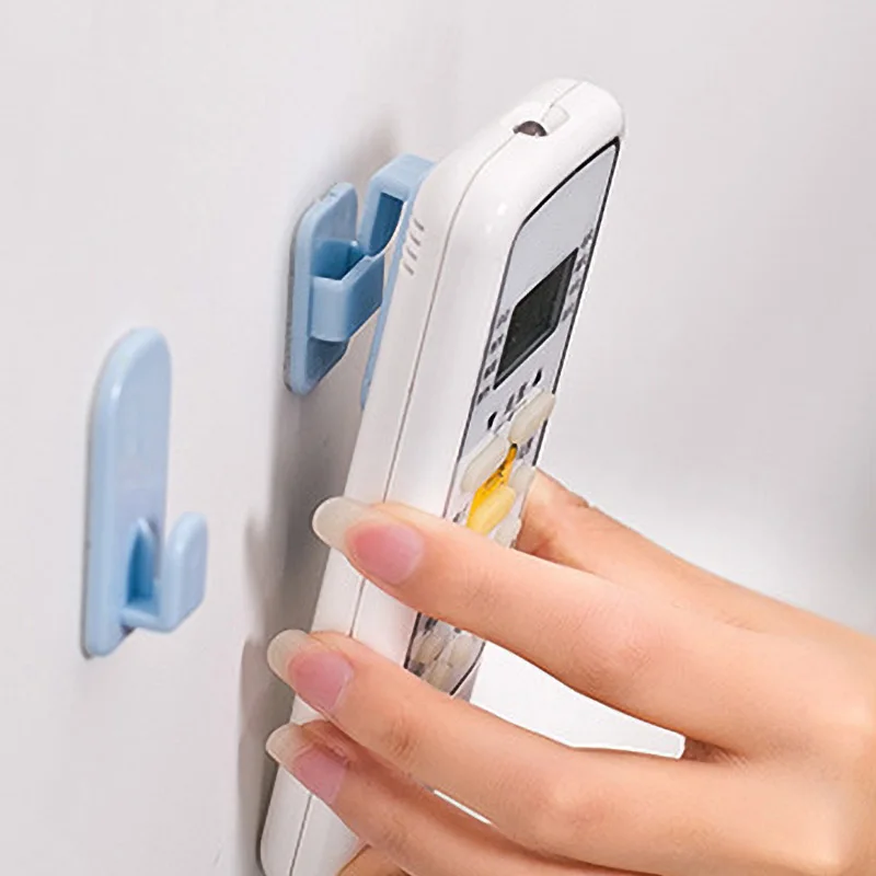 Wall Key Hanger Remote Control Holder Wall Hooks Self-Adhesive Plastic Wall Mounted Practical Home Organizer Storage 1 Set
Wall Key Hanger Remote Control Holder Wall Hooks Self-Adhesive Plastic Wall Mounted Practical Home Organizer Storage 1 Set