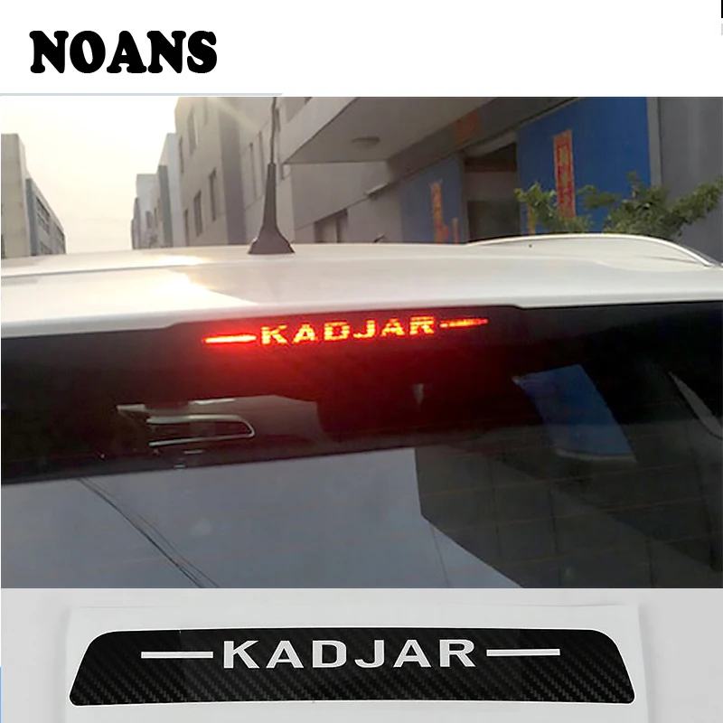 NOANS Car Styling Black Carbon Fiber High Brake Light Stickers Decoration Decal For Renault kadjar Accessories
NOANS Car Styling Black Carbon Fiber High Brake Light Stickers Decoration Decal For Renault kadjar Accessories
