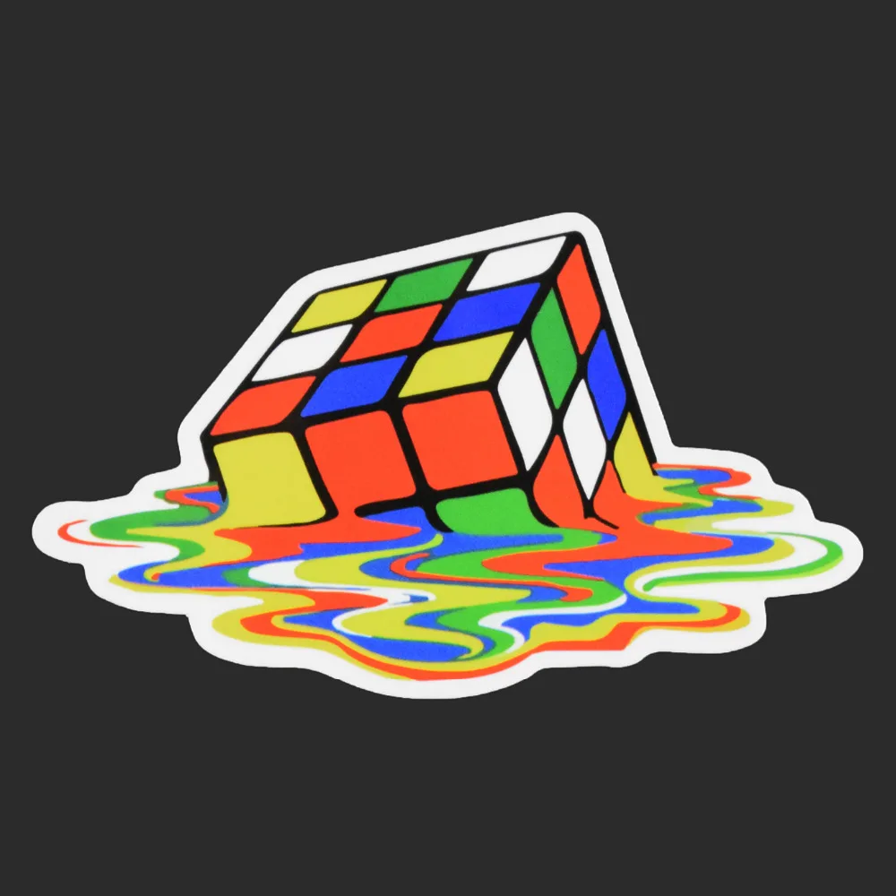 Melting Cube Single Sticker Car Styling Waterproof Fashion Tied Brand Stickers Luggage Skateboard Funny Colorful Decals
Melting Cube Single Sticker Car Styling Waterproof Fashion Tied Brand Stickers Luggage Skateboard Funny Colorful Decals