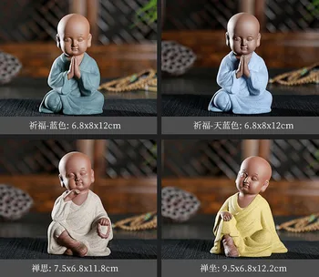 4PCS # Marvellous Spiritual ART # TOP COOL OFFICE home Praying blessing Safety health Little Monk porcelain Sculpture statue
4PCS # Marvellous Spiritual ART # TOP COOL OFFICE home Praying blessing Safety health Little Monk porcelain Sculpture statue