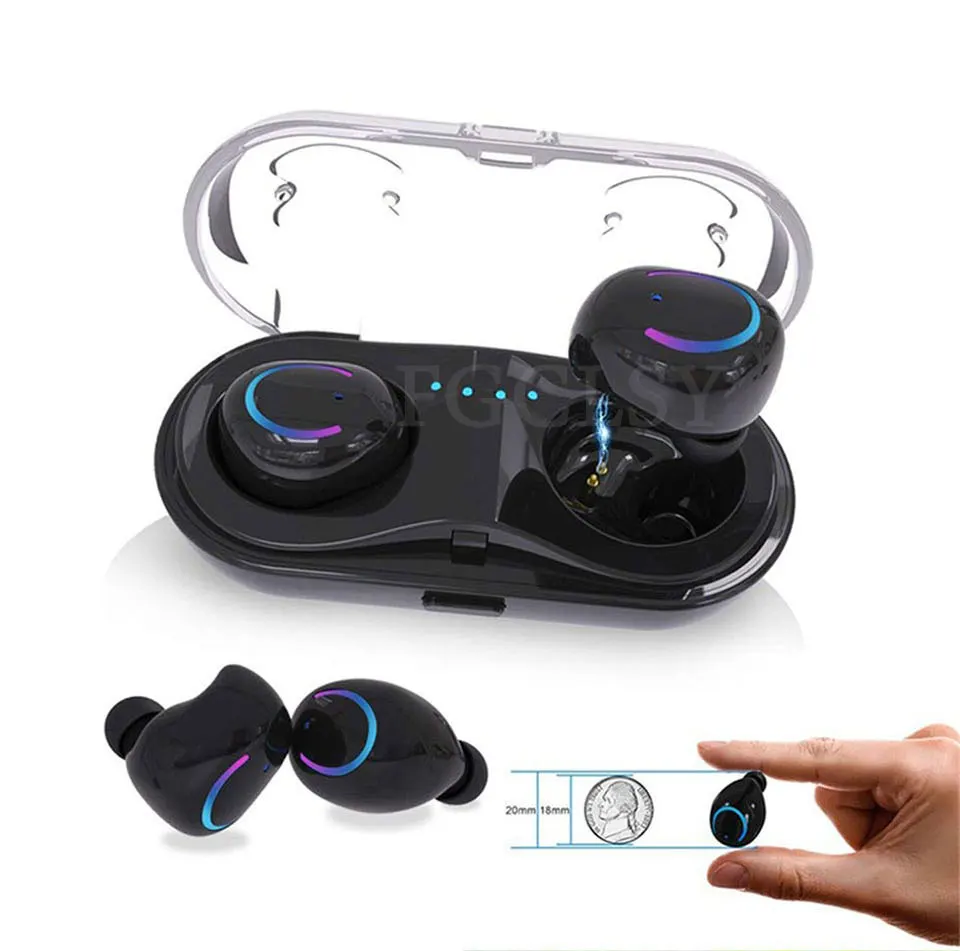 Q18 Mini Wireless Bluetooth Earphones In-Ear Stereo noise canceling wireless headset with Mic earbuds with Charging Case
Q18 Mini Wireless Bluetooth Earphones In-Ear Stereo noise canceling wireless headset with Mic earbuds with Charging Case