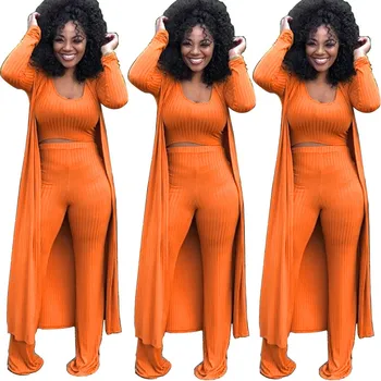 Spring Elastic Three-piece Suit Female Sexy Casual Orange Women Suits Girls Outfits 3 Piece Set Wide Leg Pant Suits Office Wear
Spring Elastic Three-piece Suit Female Sexy Casual Orange Women Suits Girls Outfits 3 Piece Set Wide Leg Pant Suits Office Wear