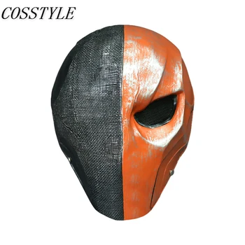 Adult Deathstroke Mask Fiberglass Arkham Deathstroke Helmet Movie Terminator Cosplay Full Face Mask Adjustable Halloween Props
Adult Deathstroke Mask Fiberglass Arkham Deathstroke Helmet Movie Terminator Cosplay Full Face Mask Adjustable Halloween Props