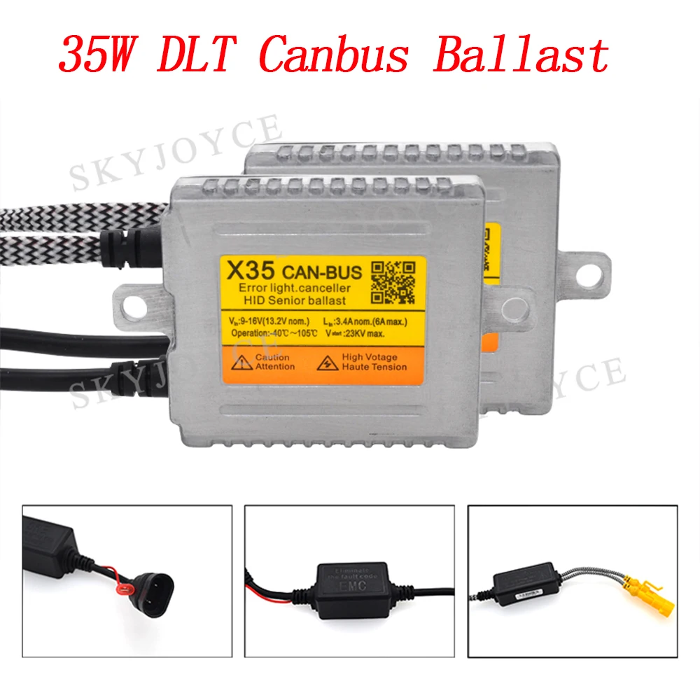 35W Bulb HID Canbus Ballast DLT X35 Canbus Fast Start HID Ballast For Bulb H7 H1 H11 D2H Yeaky Cnlight Bulb 35W Canbus HID Kit
35W Bulb HID Canbus Ballast DLT X35 Canbus Fast Start HID Ballast For Bulb H7 H1 H11 D2H Yeaky Cnlight Bulb 35W Canbus HID Kit