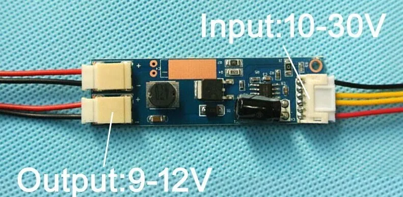Universal Backlight Inverter LED Double Lamps Constant Current Driver Board Adjustable light 9-30v Input 9-10V Output
Universal Backlight Inverter LED Double Lamps Constant Current Driver Board Adjustable light 9-30v Input 9-10V Output