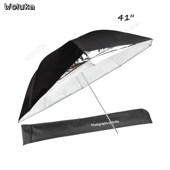 41" Reflective soft white umbrella photography double-layer photo studio umbrella dual-purpose One-whole handle CD50 T10
41" Reflective soft white umbrella photography double-layer photo studio umbrella dual-purpose One-whole handle CD50 T10