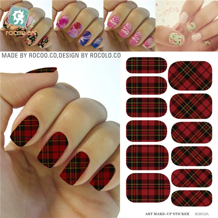 Elegant Red Black Tartan Design Water Transfer Nails Stickers Manicure Styling Tools Water Film Paper Decals 
Elegant Red Black Tartan Design Water Transfer Nails Stickers Manicure Styling Tools Water Film Paper Decals