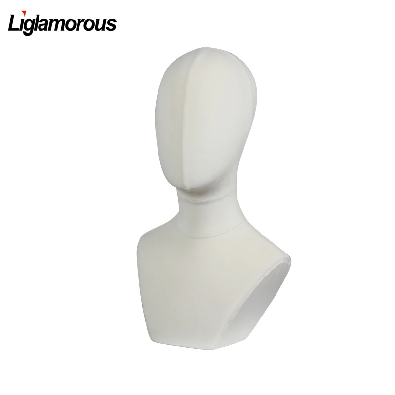 New Female Abstract Mannequin Head Display Hat Wig Scarves Headscarves Necklace Insertable Needle Foam Cloth Velvet Fabric White
New Female Abstract Mannequin Head Display Hat Wig Scarves Headscarves Necklace Insertable Needle Foam Cloth Velvet Fabric White