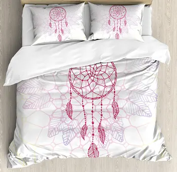 Hippie Duvet Cover Set Ethnic Style Dream Catcher Concept Artwork Asian Spiritual Vintage Bedding Set Hot Pink Lilac Pale Yellow
Hippie Duvet Cover Set Ethnic Style Dream Catcher Concept Artwork Asian Spiritual Vintage Bedding Set Hot Pink Lilac Pale Yellow