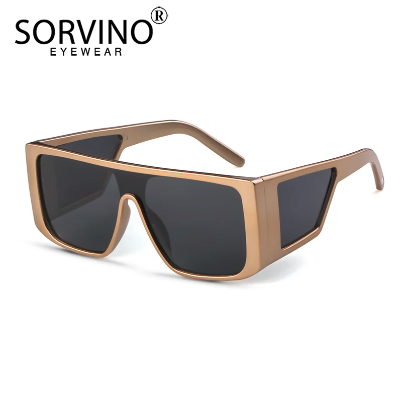 SORVINO Retro Big Square Frame Mens Sunglasses Luxury Brand Designer Oversize Black Visor Sun Glasses Men Shades for Women SP269
SORVINO Retro Big Square Frame Mens Sunglasses Luxury Brand Designer Oversize Black Visor Sun Glasses Men Shades for Women SP269