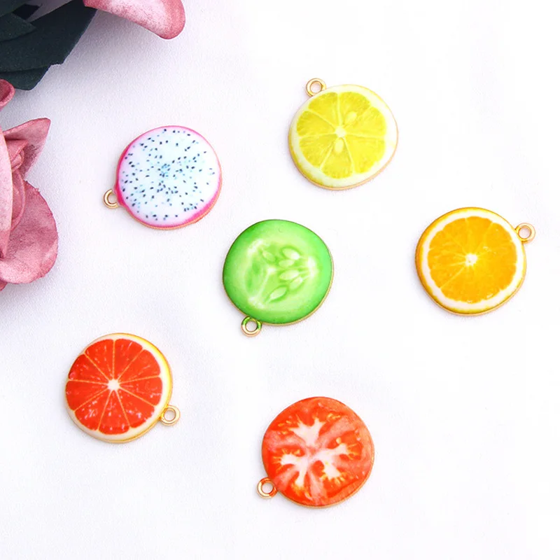 10 pcs Fruit Vegetable Orange Enamel Charms Earring Handmade Making Drop Oil Tomato Alloy Pendant Jewelry DIY Accessory YZ351
10 pcs Fruit Vegetable Orange Enamel Charms Earring Handmade Making Drop Oil Tomato Alloy Pendant Jewelry DIY Accessory YZ351