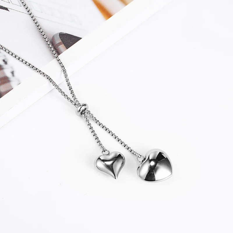 XUANHUA stainless steel necklace women's clothing accessories woman vogue 2019 accessories jewelry heart pendant bijoux chain
XUANHUA stainless steel necklace women's clothing accessories woman vogue 2019 accessories jewelry heart pendant bijoux chain