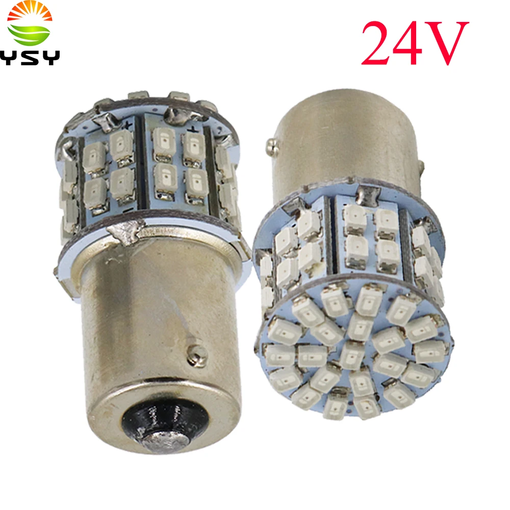 YSY 200X BA15S 1156 P21W 50SMD 1206 50 Led SMD Car Brake Light Turn Signals Rear Parking Reverse Lamps Red White Amber DC24V
YSY 200X BA15S 1156 P21W 50SMD 1206 50 Led SMD Car Brake Light Turn Signals Rear Parking Reverse Lamps Red White Amber DC24V