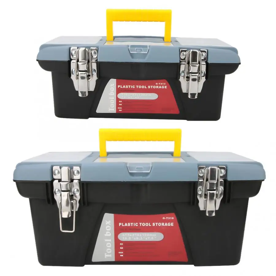 Portable Toolbox with Carrying Handle Hardware Storage Case Repair Tool Container Toolbox,
Portable Toolbox with Carrying Handle Hardware Storage Case Repair Tool Container Toolbox,
