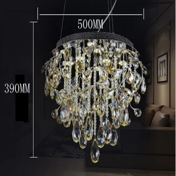 Luxurious Gold Crystal Chandelier Lamp Crystal Lustre Light Fixture Chandelier Lighting Led rice meal director crystal pendant
Luxurious Gold Crystal Chandelier Lamp Crystal Lustre Light Fixture Chandelier Lighting Led rice meal director crystal pendant