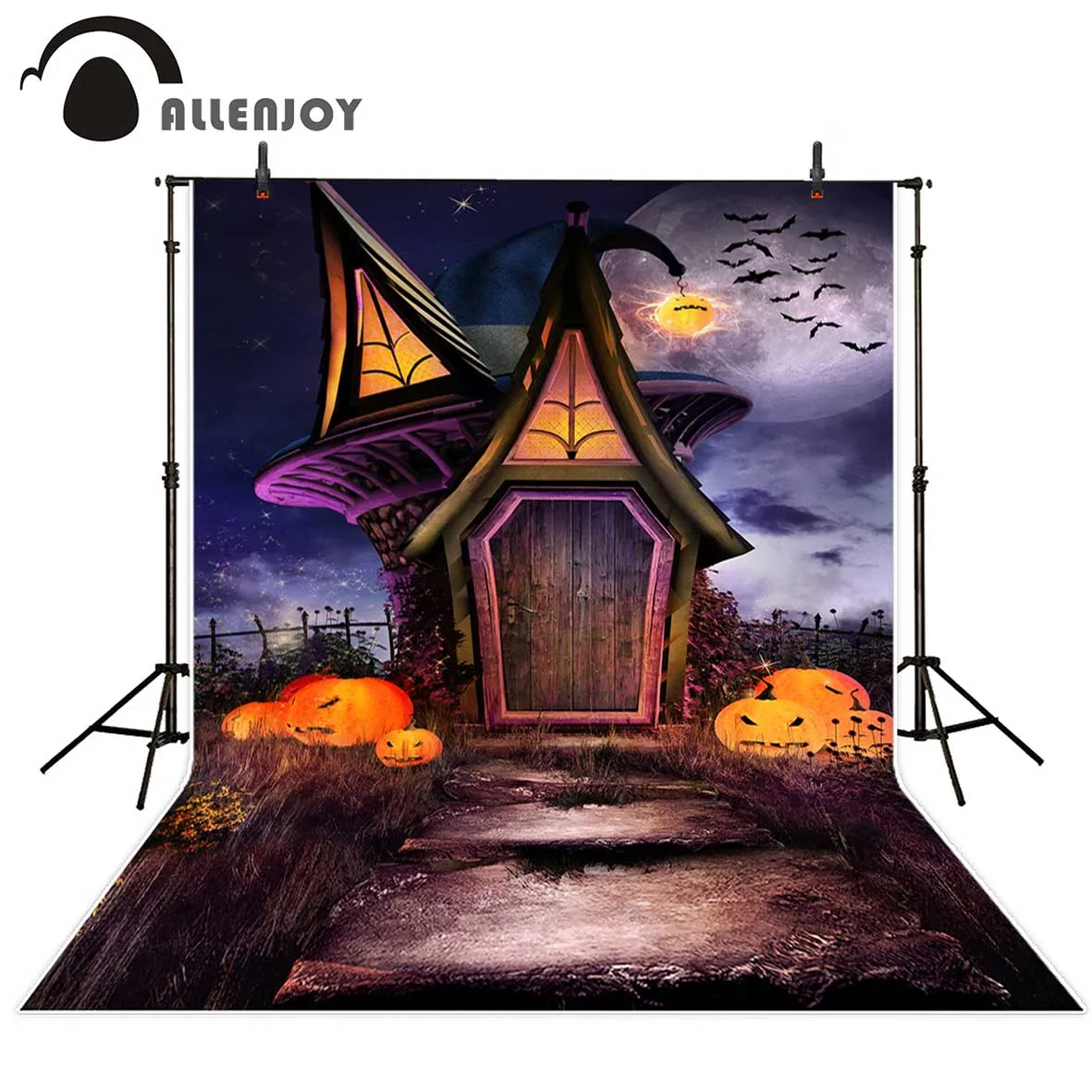 Allenjoy photography background Halloween pumpkin magic house night backdrop photo studio photobooth photo prop customize
Allenjoy photography background Halloween pumpkin magic house night backdrop photo studio photobooth photo prop customize