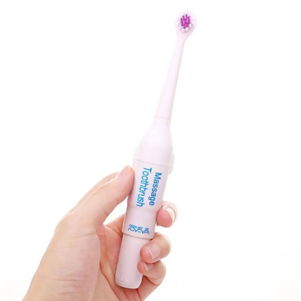 Rotary electric toothbrush adult Teeth whitening tool 3 brush heads waterproof Portable Oral cleaning appliance AAA battery
Rotary electric toothbrush adult Teeth whitening tool 3 brush heads waterproof Portable Oral cleaning appliance AAA battery