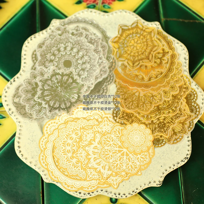 36pcs Snowflake Shape Vellum Paper Stickers for Scrapbooking Happy Planner/Card Making/Journaling Project
36pcs Snowflake Shape Vellum Paper Stickers for Scrapbooking Happy Planner/Card Making/Journaling Project
