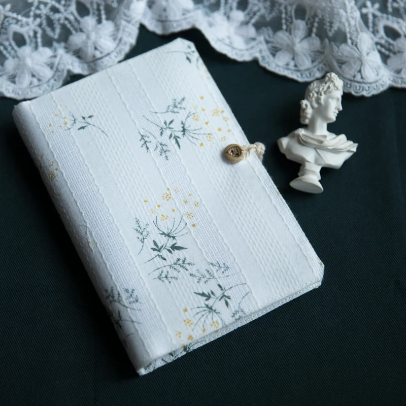 Fabric art Flower Original Spiral Ring Loose-leaf Notebook 6 Holes Blank line grid dots Daily Week plan Hand drawn Diary Gift
Fabric art Flower Original Spiral Ring Loose-leaf Notebook 6 Holes Blank line grid dots Daily Week plan Hand drawn Diary Gift