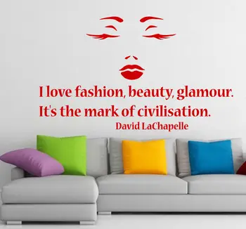 Wall Vinyl Decal Sticker Quote Fashion Beauty Salon Decor Interior Design
Wall Vinyl Decal Sticker Quote Fashion Beauty Salon Decor Interior Design