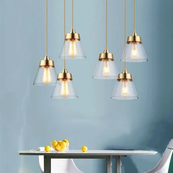 Simple Modern Glass Pendant Lights Glass Lampshade Hanging Lamp Cafe/Bar/restaurant Led Pendant Lamp Home Decor Light Fixtures
Simple Modern Glass Pendant Lights Glass Lampshade Hanging Lamp Cafe/Bar/restaurant Led Pendant Lamp Home Decor Light Fixtures
