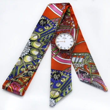 Shsby Ladies flower cloth Watch Bands women silk scarf girls Headwear Bag decoration Ribbon bracelet handle for handbag
Shsby Ladies flower cloth Watch Bands women silk scarf girls Headwear Bag decoration Ribbon bracelet handle for handbag