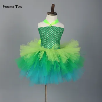 Girls Tutu Dress Tulle Fairy Princess Tinkerbell Dress Green Purple Cosplay Halloween Party Costume Kids Lovely Fairy Dresses
Girls Tutu Dress Tulle Fairy Princess Tinkerbell Dress Green Purple Cosplay Halloween Party Costume Kids Lovely Fairy Dresses