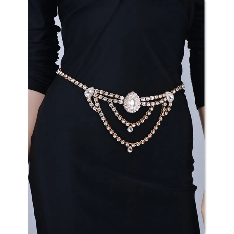 Sexy Gold Rhinestone Crystal Gem Belt Waist Belly Body Chain Jewelry For Women 2016
Sexy Gold Rhinestone Crystal Gem Belt Waist Belly Body Chain Jewelry For Women 2016