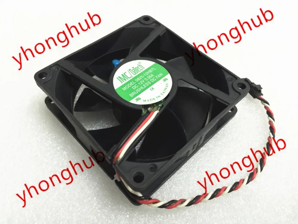 JMC DaTech 0825-12HBTL DC 12V 0.35A 3-проводной 80x80x25 мм вентилятор охлаждения сервера
JMC DaTech 0825-12HBTL DC 12V 0.35A 3-проводной 80x80x25 мм вентилятор охлаждения сервера