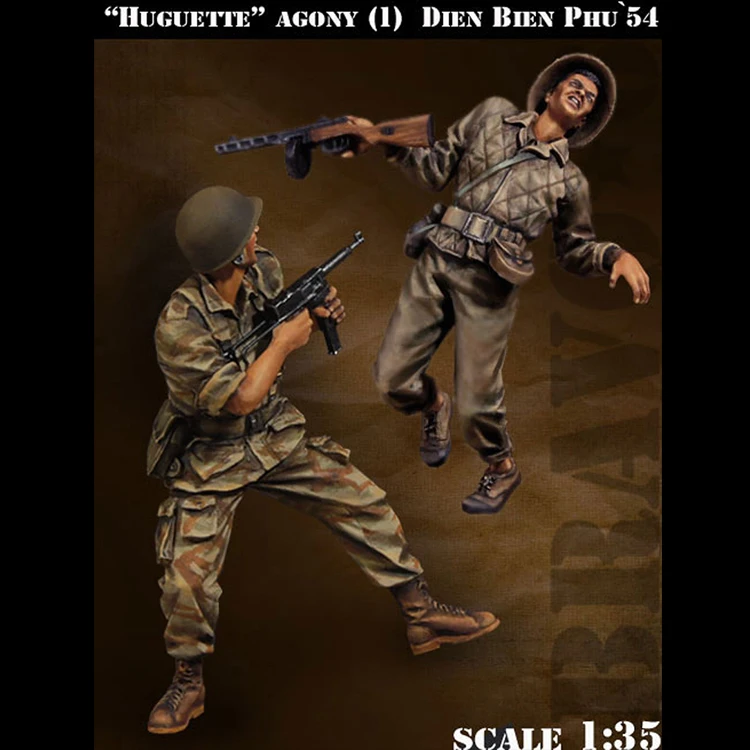 1/35 "Huguette" Agony (1), Dien Bien Phu '54 Resin kit soldiers GK Military theme of WWII Scene combination Uncoated No colour
1/35 "Huguette" Agony (1), Dien Bien Phu '54 Resin kit soldiers GK Military theme of WWII Scene combination Uncoated No colour