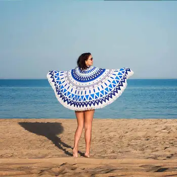 Summer Blue Mandala Round Beach Towel For Adults Bohemian Sport Bath Microfiber Towels Pool Carpet Toalla Playa Serviette Plage
Summer Blue Mandala Round Beach Towel For Adults Bohemian Sport Bath Microfiber Towels Pool Carpet Toalla Playa Serviette Plage
