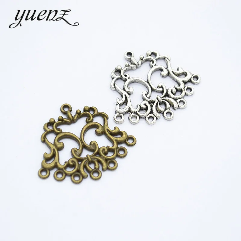 YuenZ 5pcs 2 colour Antique Metal Alloy Jewelry Flower Connectors charms For Diy Handmade Jewelry Bracelet Charms Making G114
YuenZ 5pcs 2 colour Antique Metal Alloy Jewelry Flower Connectors charms For Diy Handmade Jewelry Bracelet Charms Making G114